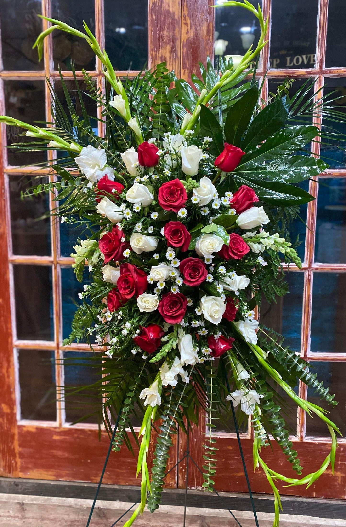 Roses Sympathy Stands