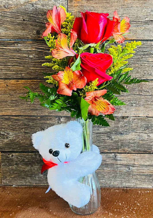 BUD VASE ARRANGEMENT