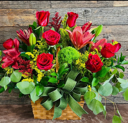 Rose Garden Creations Basket