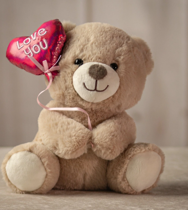 Valentine Balloon Bear